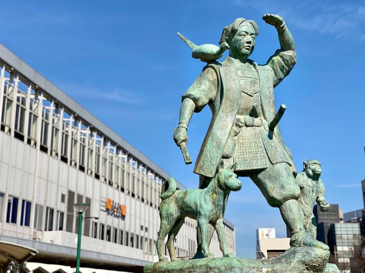 Gunjonoma Yadokari Hotel Okayama Bagian luar foto